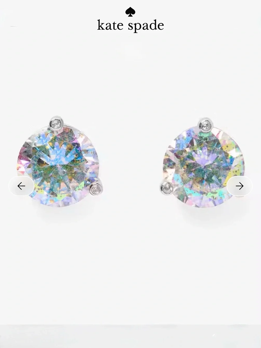 Kate Spade Rise And Shine Studs - Picture 7 of 7